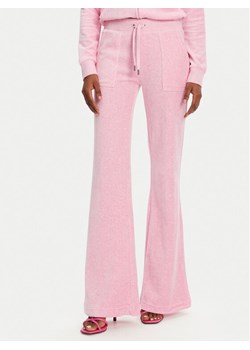 Juicy Couture Spodnie dresowe Layla JCSEBJ001 Różowy Flared Leg ze sklepu MODIVO w kategorii Spodnie damskie - zdjęcie 181945494