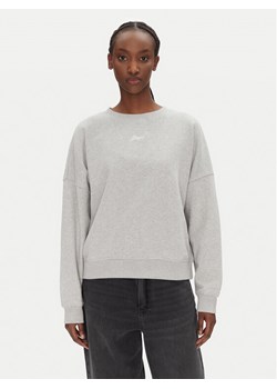 BOSS Bluza C_Esweaty 50547974 Szary Relaxed Fit ze sklepu MODIVO w kategorii Bluzy damskie - zdjęcie 181945531