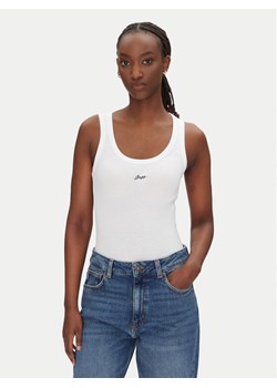 BOSS Top C_Ematite 50547548 Biały Slim Fit ze sklepu MODIVO w kategorii Bluzki damskie - zdjęcie 181945543