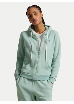 Polo Ralph Lauren Bluza 211935584016 Zielony Regular Fit ze sklepu MODIVO w kategorii Bluzy damskie - zdjęcie 181945553