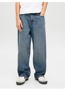 JACK &amp; JONES Junior Dżinsy &quot;Ron&quot; - Regular fit - w kolorze niebieskim ze sklepu Limango Polska w kategorii Spodnie chłopięce - zdjęcie 181948542
