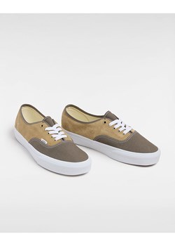 Vans Skórzane sneakersy w kolorze oliwkowo-beżowym ze sklepu Limango Polska w kategorii Trampki damskie - zdjęcie 181949111