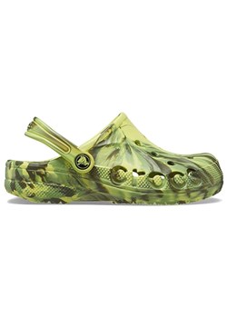 Crocs Chodaki &quot;Baya Marbled&quot; w kolorze żółto-zielonym ze sklepu Limango Polska w kategorii Klapki dziecięce - zdjęcie 181949841