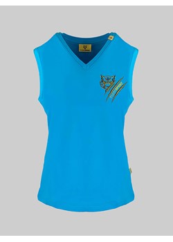 Plein Sport Top w kolorze błękitnym ze sklepu Limango Polska w kategorii Bluzki damskie - zdjęcie 181950830