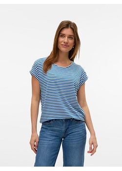 Vero Moda Koszulka w kolorze niebiesko-białym ze sklepu Limango Polska w kategorii Bluzki damskie - zdjęcie 181950913