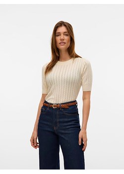 Vero Moda Sweter w kolorze beżowym ze sklepu Limango Polska w kategorii Swetry damskie - zdjęcie 181950951