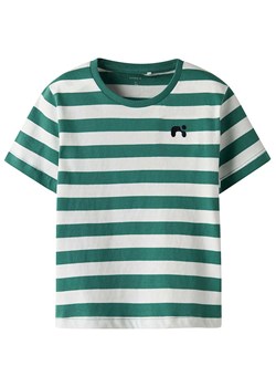 name it Koszulka &quot;Fridy&quot; w kolorze zielonym ze sklepu Limango Polska w kategorii T-shirty chłopięce - zdjęcie 181951080