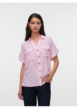 Vero Moda Bluzka w kolorze jasnoróżowym ze sklepu Limango Polska w kategorii Koszule damskie - zdjęcie 181951590