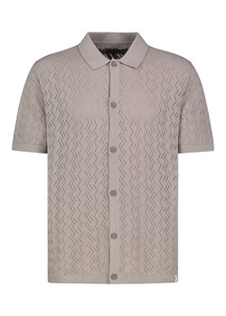 Authentic Style Koszula dzianinowa - Regular fit - w kolorze szarobrązowym ze sklepu Limango Polska w kategorii T-shirty męskie - zdjęcie 181951652