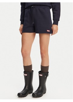 Hunter Szorty sportowe Lunan HARW0058251 Granatowy Regular Fit ze sklepu MODIVO w kategorii Szorty - zdjęcie 181951714