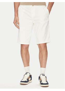 Kappa Szorty materiałowe Oris 600BTI0 Écru Slim Fit ze sklepu MODIVO w kategorii Spodenki męskie - zdjęcie 181951732