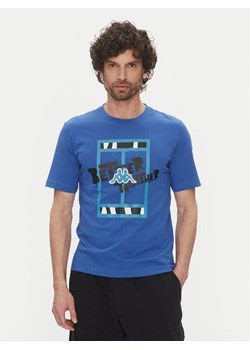 Kappa T-Shirt 351U8JW 741 Niebieski Regular Fit ze sklepu MODIVO w kategorii T-shirty męskie - zdjęcie 181951781