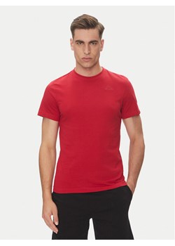 Kappa T-Shirt Logo Korpo Cafers 304J150 Bordowy Slim Fit ze sklepu MODIVO w kategorii T-shirty męskie - zdjęcie 181951841