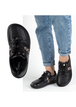 Damskie buty barefoot model 1773POL MINI CZARNE sneakersy ze sklepu butyolivier w kategorii Półbuty damskie - zdjęcie 181954971