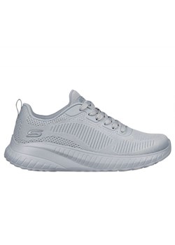 Buty Skechers Bobs Sport Squad Chaos - Face Off 117209 Ltgy szare ze sklepu ButyModne.pl w kategorii Buty sportowe damskie - zdjęcie 181955262