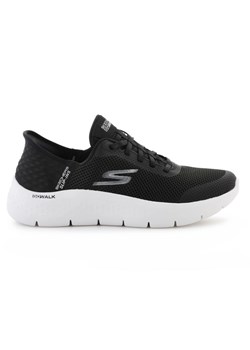 Buty Skechers Slip-ins: Go Walk Flex – Grand Entry 124836-BKW czarne - id: 223820 - marki Skechers - 181955272 Buty Skechers Slip-ins: Go Walk Flex – Grand Entry 124836-BKW czarne ze sklepu ButyModne.pl w kategorii Buty sportowe damskie - zdjęcie 181955272