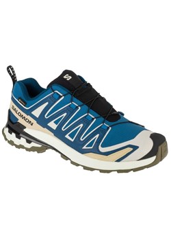 Buty do biegania Salomon Xa Pro 3D v9 Gtx L47817400 niebieskie ze sklepu ButyModne.pl w kategorii Buty sportowe męskie - zdjęcie 181955540