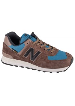 Buty New Balance U574SOB brązowe ze sklepu ButyModne.pl w kategorii Buty sportowe damskie - zdjęcie 181955542