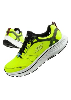 Buty do biegania Skechers Go Run Consistent 220869/YLBK zielone ze sklepu ButyModne.pl w kategorii Buty sportowe męskie - zdjęcie 181955612