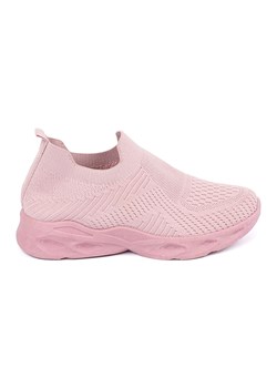 Różowe buty sportowe damskie wsuwane ze sklepu ButyModne.pl w kategorii Buty sportowe damskie - zdjęcie 181955643