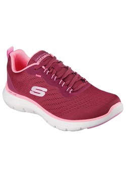 Buty Skechers Flex Appeal 5.0 150201-BURG czerwone ze sklepu ButyModne.pl w kategorii Buty sportowe damskie - zdjęcie 181955740