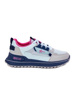 Buty Sportowe Damskie Na Platformie Big Star RR274A225 HI-POLY System Niebieskie ze sklepu ButyModne.pl w kategorii Buty sportowe damskie - zdjęcie 181955781