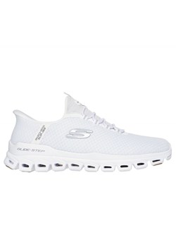Buty Skechers Slip-ins: Glide-Step - Noxus  233010 Wht białe ze sklepu ButyModne.pl w kategorii Buty sportowe męskie - zdjęcie 181955801