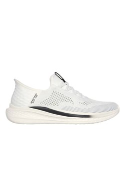 Buty Skechers Slade Quinto 210810WHT białe ze sklepu ButyModne.pl w kategorii Buty sportowe męskie - zdjęcie 181955870
