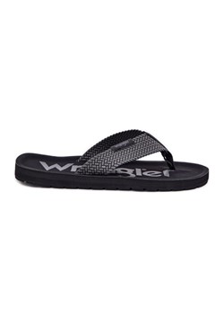 Klapki Japonki Męskie WRANGLER Zane Flipflop Men Low 20251044.20251044.10E Szare ze sklepu ButyModne.pl w kategorii Klapki męskie - zdjęcie 181956120