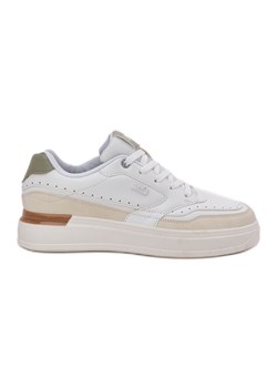 Sneakersy Damskie Na Platformie LEE Emma Women Low 50251014.04L Beżowe beżowy ze sklepu ButyModne.pl w kategorii Buty sportowe damskie - zdjęcie 181956141