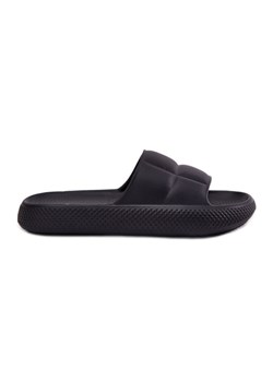 Piankowe Klapki Damskie LEE Maya Slider Women Low 50251016 Czarne ze sklepu ButyModne.pl w kategorii Klapki damskie - zdjęcie 181956270