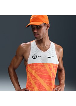 Męska koszulka bez rękawów do biegania Dri-FIT ADV Nike AeroSwift NN - Pomarańczowy ze sklepu Nike poland w kategorii T-shirty męskie - zdjęcie 181960351