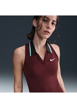 Damska koszulka tenisowa bez rękawów Dri-FIT NikeCourt Slam - Czerwony ze sklepu Nike poland w kategorii Bluzki damskie - zdjęcie 181960440