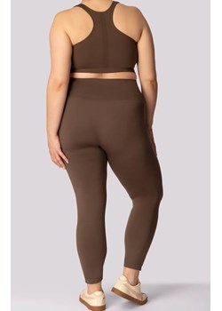 Mona legginsy damskie caffe Base Plus Size, Kolor caffe, Rozmiar 2XL, Mona ze sklepu Primodo w kategorii Spodnie damskie - zdjęcie 181962340