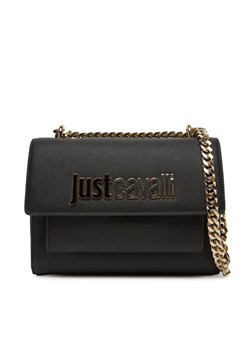Torebka Just Cavalli 78RA4BB2 ZS766 Czarny ze sklepu eobuwie.pl w kategorii Kopertówki - zdjęcie 181963301