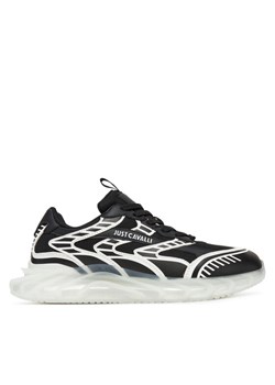 Sneakersy Just Cavalli 78QA3SQ2 ZSC45 Czarny ze sklepu eobuwie.pl w kategorii Buty sportowe męskie - zdjęcie 181963353
