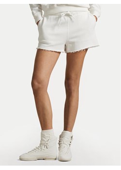 Polo Ralph Lauren Szorty sportowe 211965103001 Biały Straight Fit ze sklepu MODIVO w kategorii Szorty - zdjęcie 181964780