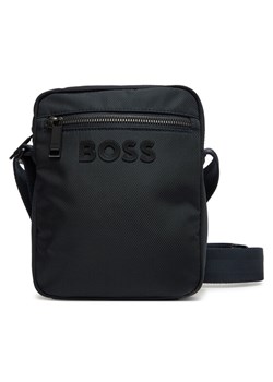 BOSS Saszetka Catch 3.0 NS Zip 50511961 Granatowy ze sklepu MODIVO w kategorii Torby męskie - zdjęcie 181964794