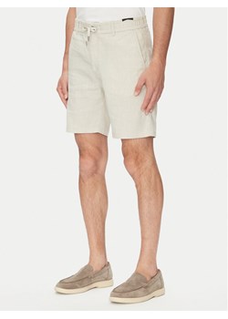 BOSS Szorty materiałowe 50536863 Beżowy Tapered Fit ze sklepu MODIVO w kategorii Spodenki męskie - zdjęcie 181964813