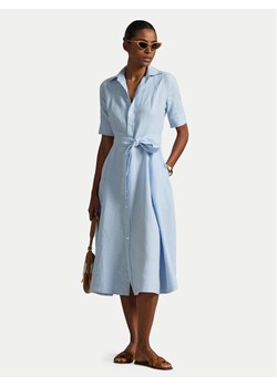 Polo Ralph Lauren Sukienka koszulowa 211969139001 Błękitny Regular Fit ze sklepu MODIVO w kategorii Sukienki - zdjęcie 181964842