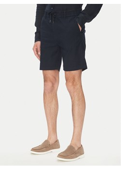 BOSS Szorty materiałowe 50536863 Granatowy Tapered Fit ze sklepu MODIVO w kategorii Spodenki męskie - zdjęcie 181964850