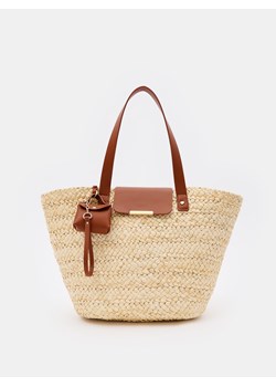 Mohito - Torebka koszyk - beżowy ze sklepu Mohito w kategorii Torby Shopper bag - zdjęcie 181966333