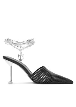 Klapki Naked Wolfe Chromed 00007 Czarny ze sklepu eobuwie.pl w kategorii Klapki damskie - zdjęcie 181968910