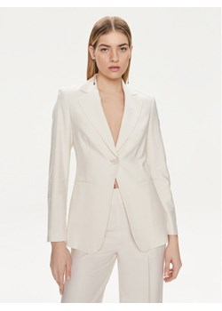 United Colors Of Benetton Marynarka 2YFWDW01X Écru Regular Fit ze sklepu MODIVO w kategorii Marynarki damskie - zdjęcie 181969393