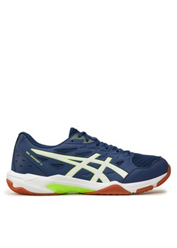 Asics Buty halowe Gel-Rocket 11 1071A091 Niebieski ze sklepu MODIVO w kategorii Buty sportowe męskie - zdjęcie 181969403