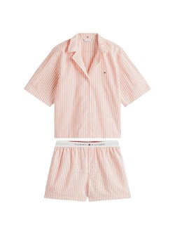 Tommy Hilfiger Piżama UW0UW05799 Pomarańczowy Regular Fit ze sklepu MODIVO w kategorii Piżamy damskie - zdjęcie 181969522