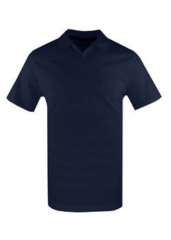 Dzianinowa Koszulka Męska z Kołnierzem (Polo) - Brave Soul - Granatowa TSBRSSS25poloJANUSnavy ze sklepu JegoSzafa.pl w kategorii T-shirty męskie - zdjęcie 181970190