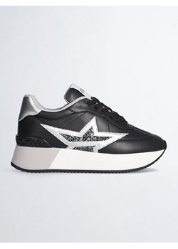 Liu Jo Sneakersy w kolorze srebrno-czarnym ze sklepu Limango Polska w kategorii Buty sportowe damskie - zdjęcie 181971060