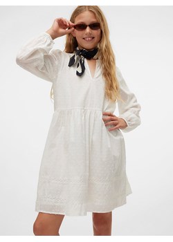 Vero Moda Girl Sukienka &quot;Trine&quot; w kolorze białym ze sklepu Limango Polska w kategorii Sukienki dziewczęce - zdjęcie 181971313