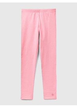 Benetton Legginsy w kolorze jasnoróżowym ze sklepu Limango Polska w kategorii Spodnie dziewczęce - zdjęcie 181971733